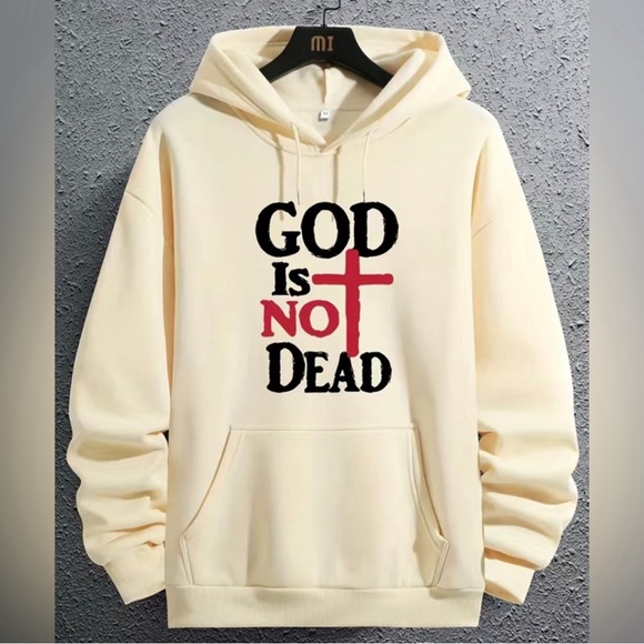 Other - NEW Mens “Gods Not Dead” Hoodie